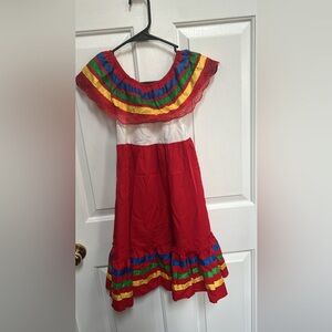Cinco de mayo dress, girls 110. New